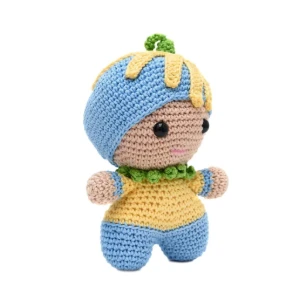 Bebê flor em amigurumi - Artesanato e Personalizados