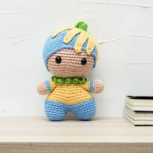 Bebê flor em amigurumi - Artesanato e Personalizados