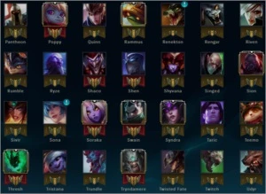 Conta Diamante 5 (Borda Diamante) - League of Legends LOL