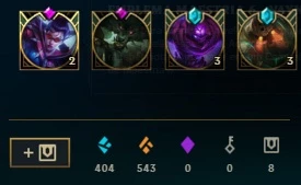 Conta Diamante 5 (Borda Diamante) - League of Legends LOL