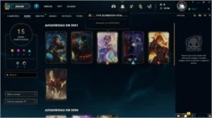 Conta D4 Queue d1+ Ganhando 25 perdendo 10 - League of Legends LOL