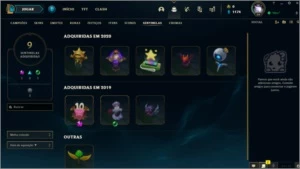 Conta D4 Queue d1+ Ganhando 25 perdendo 10 - League of Legends LOL