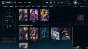 Conta D4 Queue d1+ Ganhando 25 perdendo 10 - League of Legends LOL