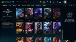 Conta D4 Queue d1+ Ganhando 25 perdendo 10 - League of Legends LOL