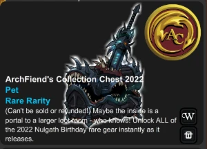 14 Anos de Conta / 4 Chest - Adventure Quest World AQW