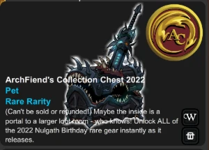 14 Anos de Conta / 4 Chest - Adventure Quest World AQW