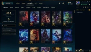 CONTA LEAGUE OF LEGENDS TODOS CHAMP 346 SKINS CONTA SEASON 1 LOL