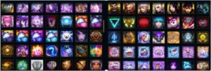 119 skin, gold nas ultimas 3 seasons, 2 prestigios - League of Legends LOL