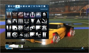 Rocket League com coisas raras - Jogos (Mídia Digital)
