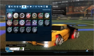 Rocket League com coisas raras - Jogos (Mídia Digital)