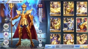 Conta: Saint Seiya Awakening SSA