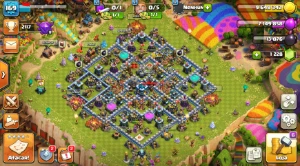 Cv 13| Level 169 | 1228 Gs,emas | 5 Construtore - Clash of Clans