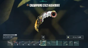 Conta Valorant Champions 21 Karambit E Arcane +4500 Gastos
