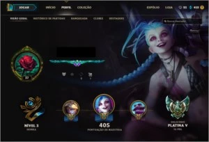 Conta LoL, Plat IV - 120 Champions - Lv 37 - Ez Pulsefire. - Outros