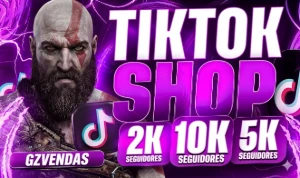 Contas Tiktok Shop Ativo,Monetizado | 2K | 5K | 10K | - Redes Sociais
