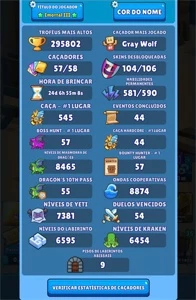 CONTA TOP HUNT ROYALE - Outros