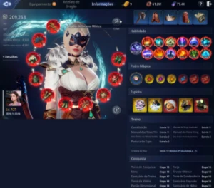Rifa MAGA lvl 127 MIR4 com 3 Pet Lendário, apenas 15 reais