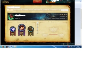 Conta lol Unranked,runas,27 campeões, 3 skins/projeto ashe - League of Legends