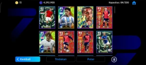 Conta eFootball Top! Čech 104, Drogba 103, Messi e Lendas - eFootball PES