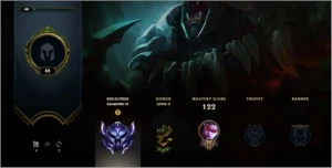 Conta lol d4 60% winrate - League of Legends