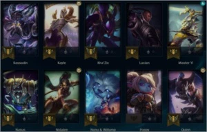 Conta lol d4 60% winrate - League of Legends