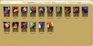 CONTA LEAGUE OF LEGENDS BR- 6 SKINS - 16 CHAMPS - UNRANKED LOL