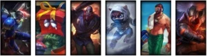 CONTA LEAGUE OF LEGENDS BR- 6 SKINS - 16 CHAMPS - UNRANKED LOL