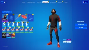 Conta Fortnite Com Ikonik + Omega Completo + Muitas Skins