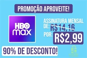 [PROMOÇÃO] HBO MAX ASSINATURA 30DIAS| ENVIO RÁPIDO! - Assinaturas e Premium