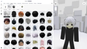 Conta com gamepass em jogos e upadas com muitas skins - Roblox