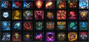 League of Legends conta - Platina 5 e 460 Skins LOL