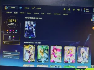 Conta "Full Skins" - League of Legends LOL