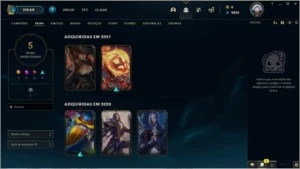 Conta Prata II - League of Legends LOL