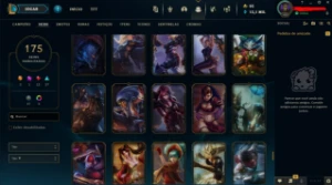 Conta De 2014, 175 Skins, Level 104, Full Acesso - League of Legends: Wild Rift LOL WR
