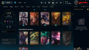 Conta De 2014, 175 Skins, Level 104, Full Acesso - League of Legends: Wild Rift LOL WR
