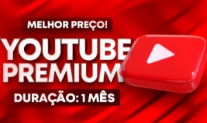 Youtube Premium (Duração 30 Dias) - Assinaturas e Premium