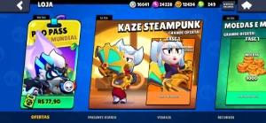 Conta Brawl Stars (77/98) Brawlers! 27K Troféus!