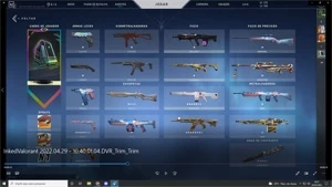 Conta Valorant Plat 2 ( Skins ancifogo / rgx / canivete )