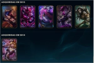 Conta Grão Mestre / Mestre - League of Legends LOL