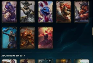 Conta Grão Mestre / Mestre - League of Legends LOL