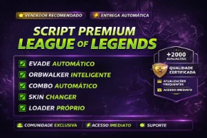 Script Lol Completo | Evade + Orbwalker + Skins | Entrega On - League of Legends