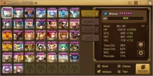 CONTA NO GLOBAL SUMMONERS WARS!