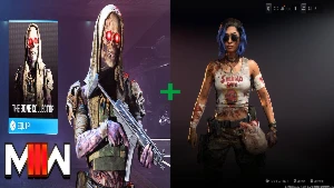 Skin Zombies Mw3 E Bo6 Warzone Bone Collector E Skin Maya - Call of Duty COD