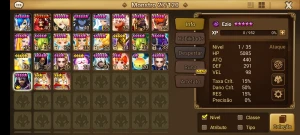 Conta summoner Wars - Summoners War