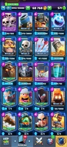 CONTA CLASH ROYALE L.11|+500 GEMAS|+MUITAS LENDÁRIAS