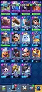 CONTA CLASH ROYALE L.11|+500 GEMAS|+MUITAS LENDÁRIAS