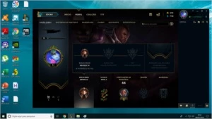 Conta LoL Bronze 3 melhor de 10 8/2 upada para vender. - League of Legends