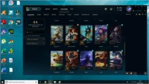 Conta LoL Bronze 3 melhor de 10 8/2 upada para vender. - League of Legends