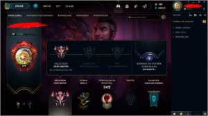 Conta Grão Mestre lol - League of Legends