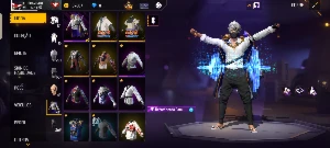 Conta de FREE FIRE parada a muito tempo